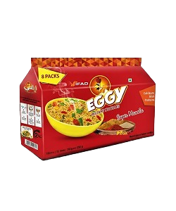 IFAD Eggy Instant Masala Noodles 8 Psc